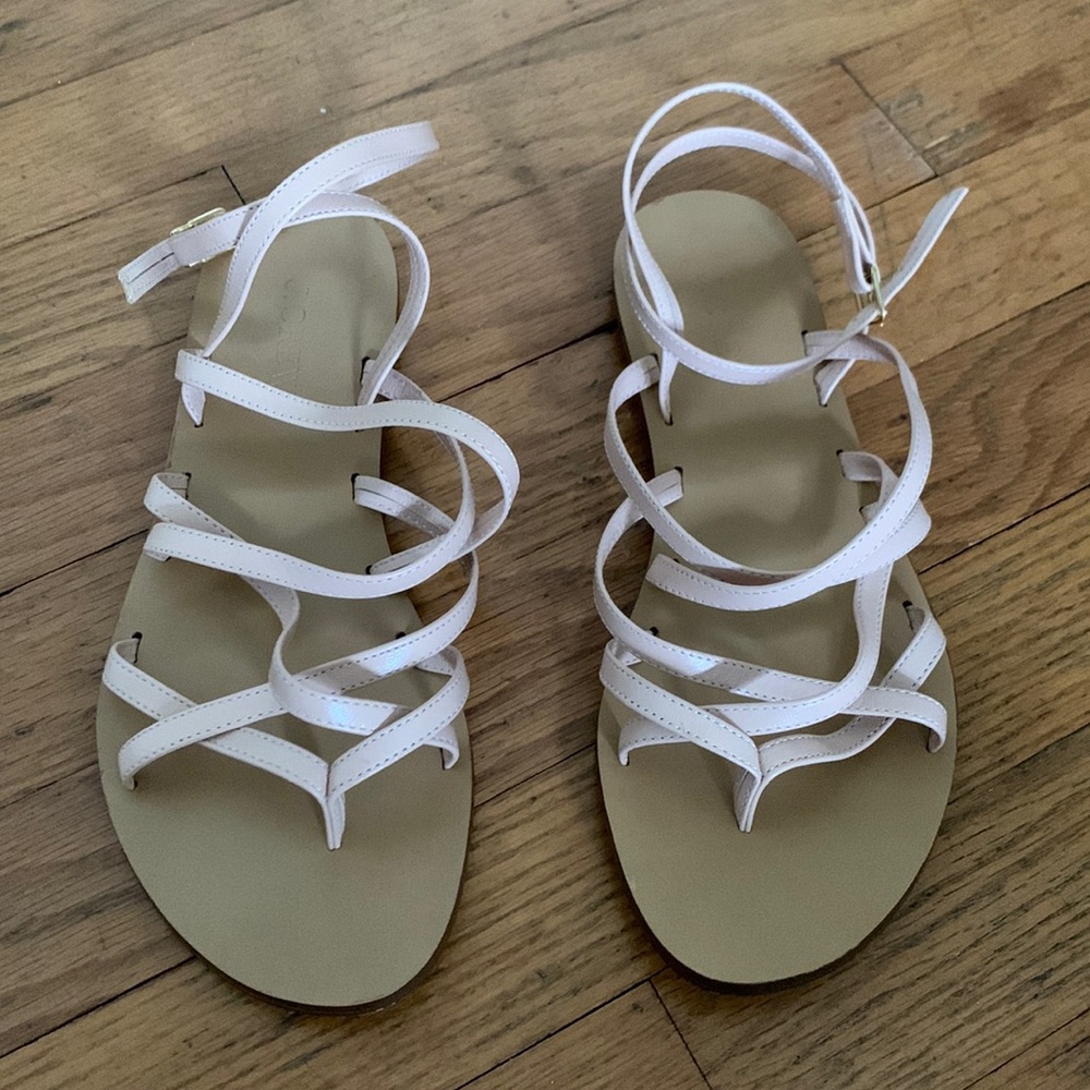 J Crew leather sandals